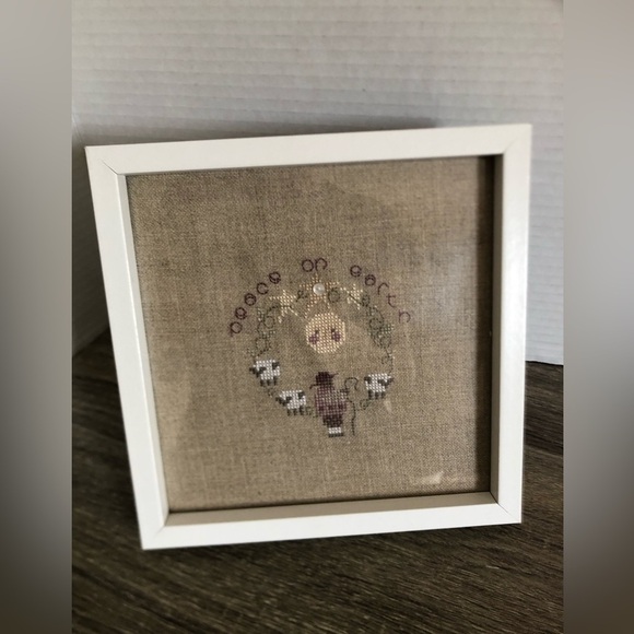Peace on Earth Framed Cross Stitch - Picture 8 of 8